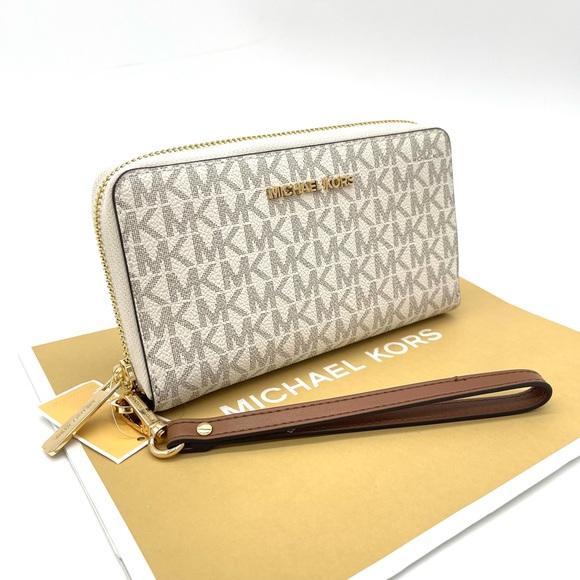 Michael Kors Large Phone Case Wallet Wristlet - Picture 3 of 6